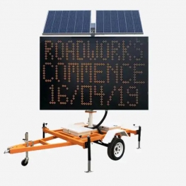 Solar powered trailer led screen CVCS-P16AB1536 