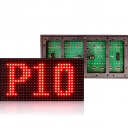 P10 outdoor red color led modules 320x160mm